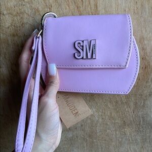 Steve Madden Lavender Clutch/wallet